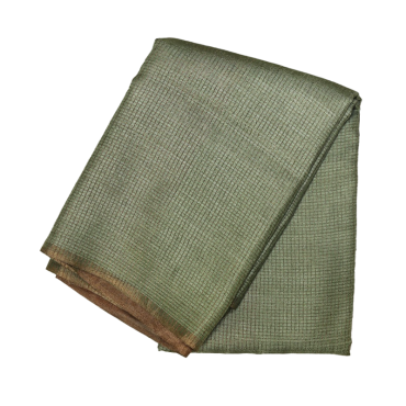 Pista Green Tusser Silk