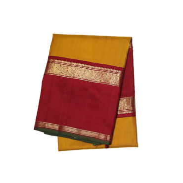 Mustard Gadwal Silk