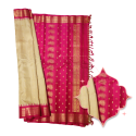 Cream Gadwal Silk