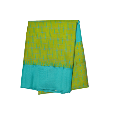 Light Green Gadwal Silk