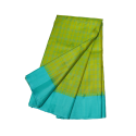 Light Green Gadwal Silk