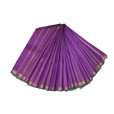 Purple kanchipuram