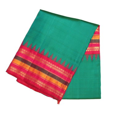 Green Gadwal silk