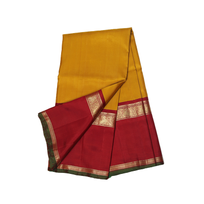 Mustard Gadwal Silk